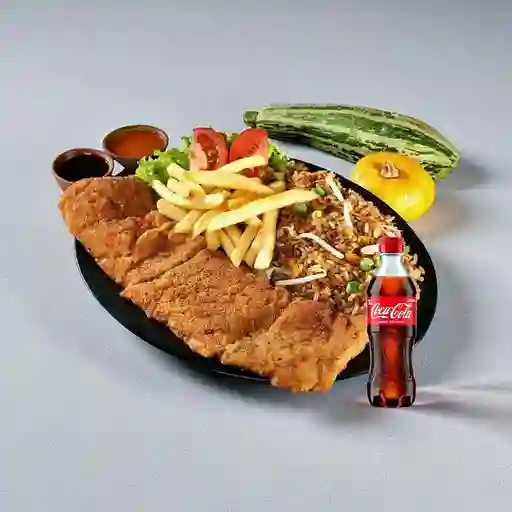 Combo Chuleta Shikoko + Coca Cola Original 400 ml