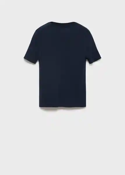 Jersey Camel Navy Talla S Mujer Mango