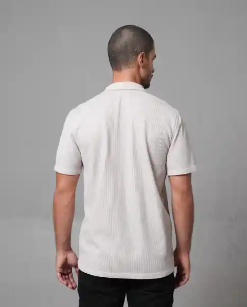 Camisa Hombre Beige L 112 112G012_BEI140002 Rifle