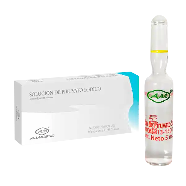 Armesso Tratamiento Piruvato de Sodio Ampolla 5 mL