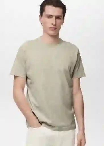 Camiseta Cherlo Arena Talla L Hombre Mango