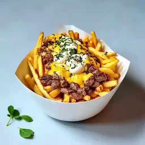 Salchipapa super especial