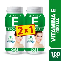 Vitamina E 400 Ui Cápsulas Blandas