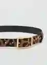 Cinturón Leo1 Marron Talla M Mujer Mango