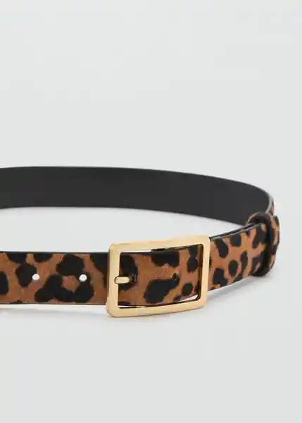 Cinturón Leo1 Marron Talla M Mujer Mango