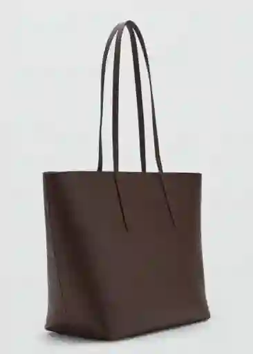Bolso G Maribel2 Chocolate Talla 99 Mujer Mango