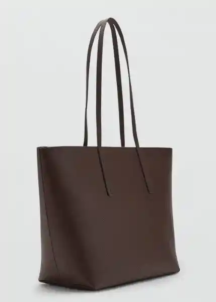 Bolso G Maribel2 Chocolate Talla 99 Mujer Mango