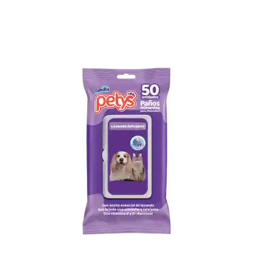Petys Paño Húmedo Lavanda Relajante