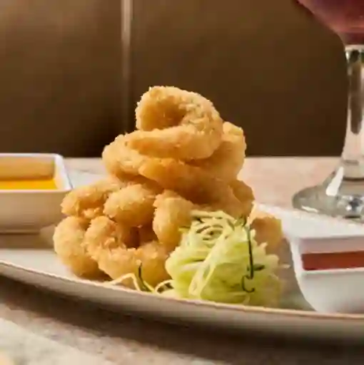 Camarones en Panko