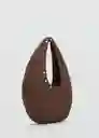 Bolso G Dru Chocolate Talla 99 Mujer Mango