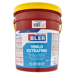 Bler Vinilo Extrafino T1 Blanco