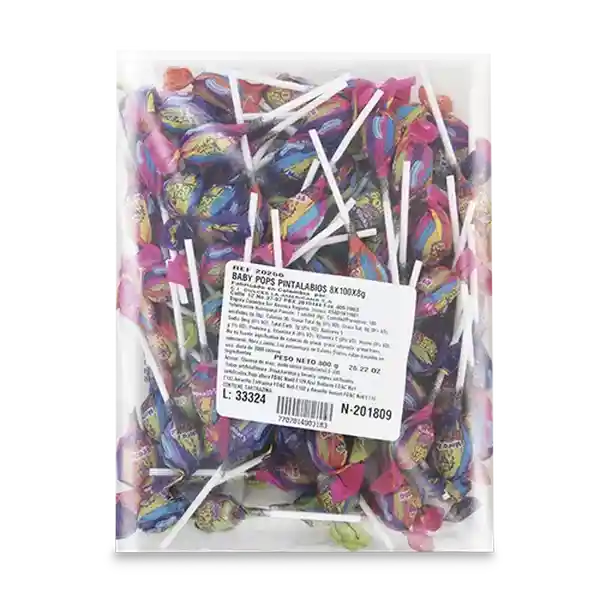 Babypops Chupeta Pintalabios