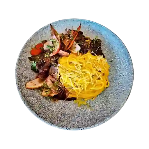 Tallarín con Cantones