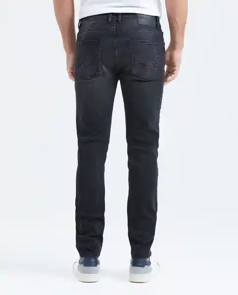 Jean Super Slim Fit Negro Noche Ultraoscuro 32/32 Chevignon