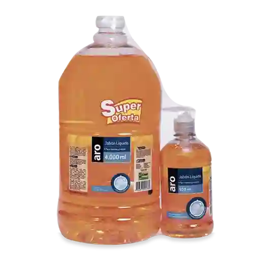 Aro Set Jabón Antibacterial Grande + Antibacterial Pequeño