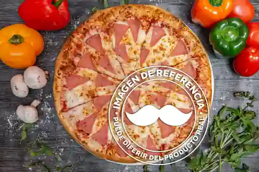 Pizza con Jamón Pequeña