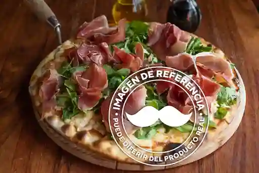 Pizza de Prosciutto de Parma y Funghi