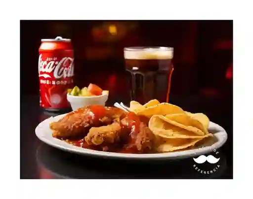 Combo 1/4 Pollo Apanado