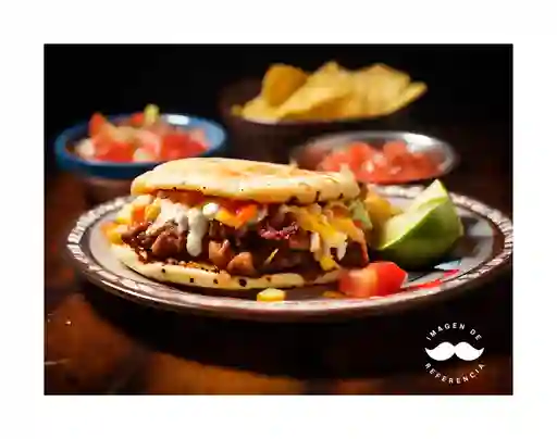 Arepa Costilla Ahumada