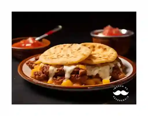 Arepa Carne Maduro