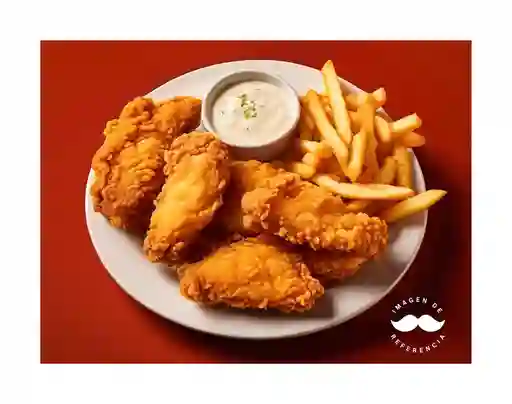 Chicken Fingers+fries