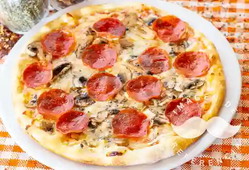 Pizza Personal Salami & Champiñones