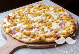 Pizza Jamón - Piña Mediana