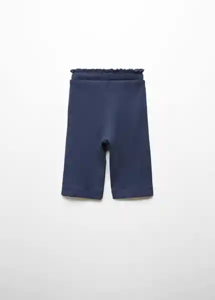 Pantalón Gigi Navy Talla 67 Niñas Mango