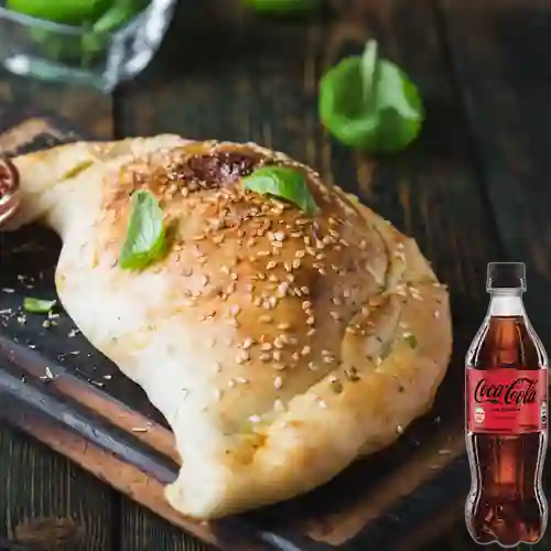 Combo Panzerotti Lasaña + Coca Cola Sin Azúcar 600ML