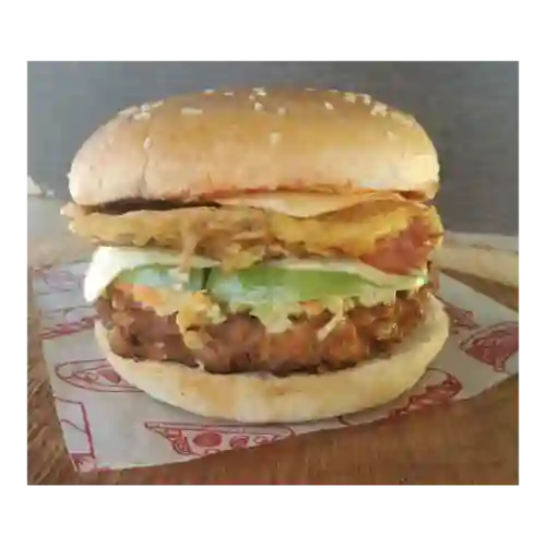 Hamburguesa Abuela Gaby + Papita Chip