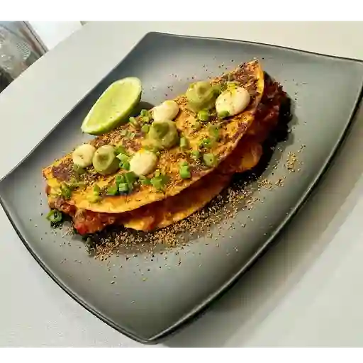 Taco gobernador de camarón