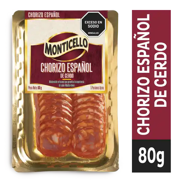 Monticello Chorizo Español de Cerdo