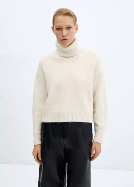 Jersey Amanda Crudo Talla M Mujer Mango