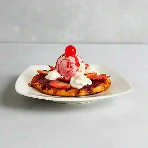 Waffle Frutos Rojos