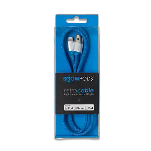 Inkanta Cable Retrocable Azul