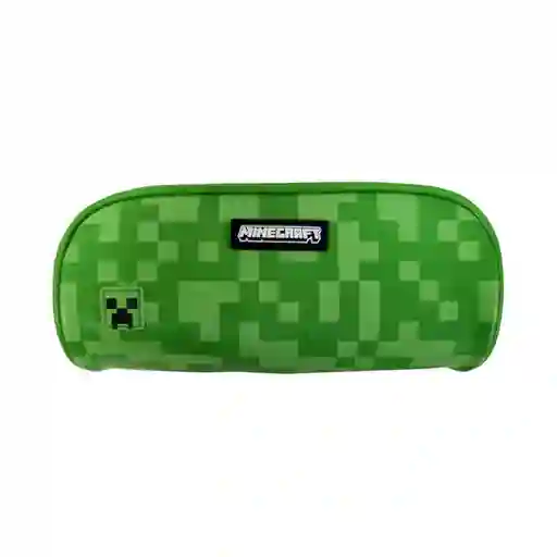 Cartuchera Serie Minecraft Verde Miniso