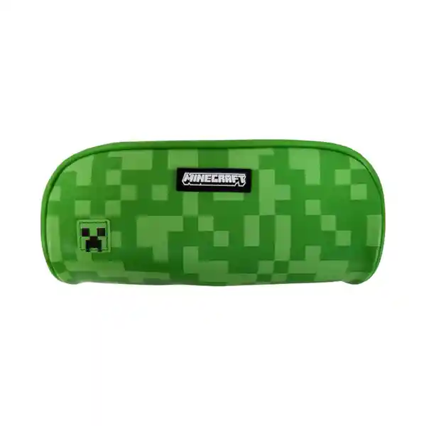 Cartuchera Serie Minecraft Verde Miniso