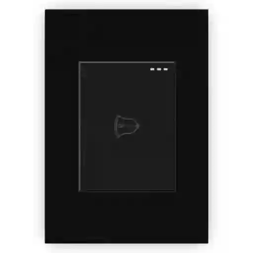 Mercury Pulsador Sencillo Black Luxury