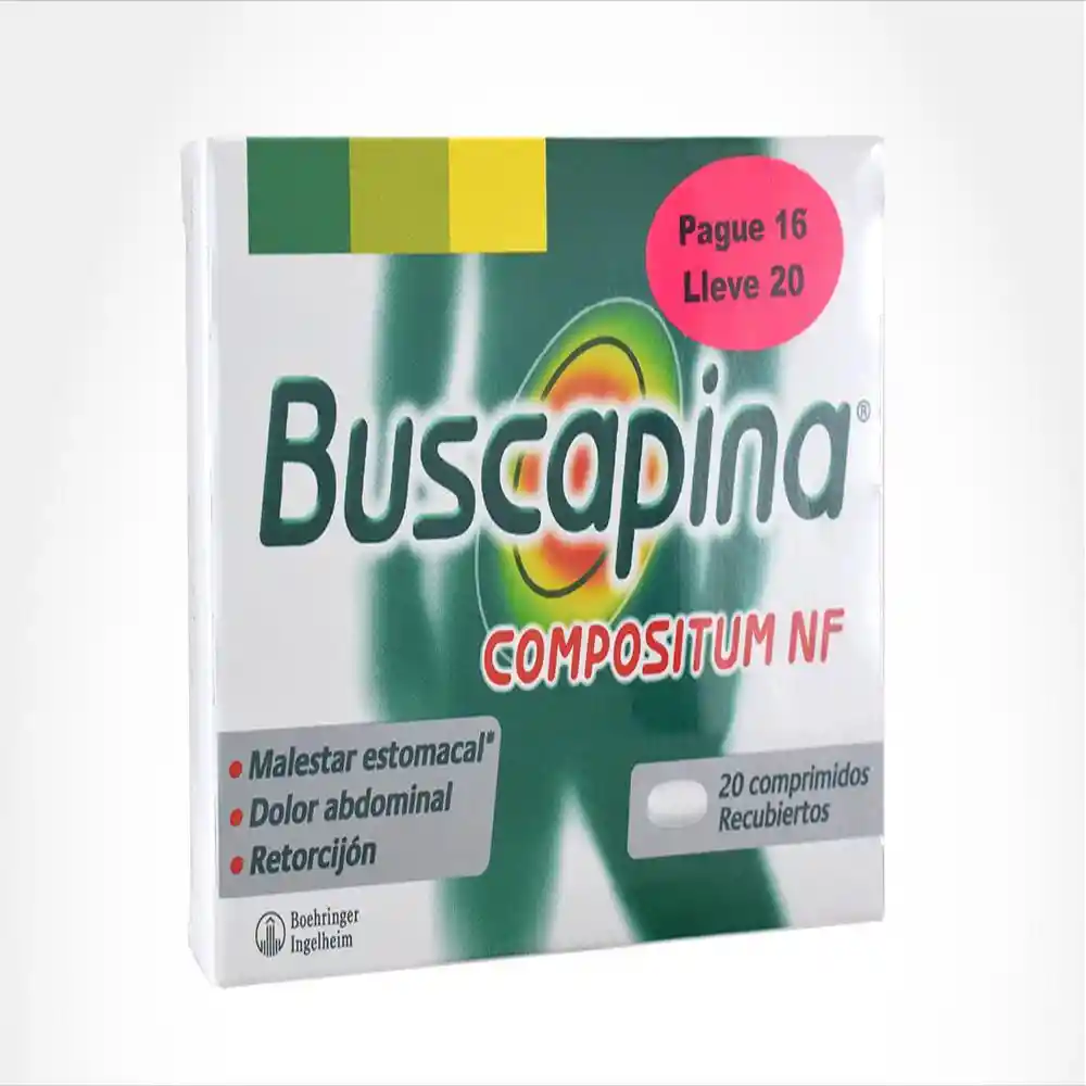 Buscapina Comprimidos Recubiertos Compositum Nf