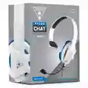 Xbox One Recon Audífono Turtle Beach Ear Force Chat Ps4 / Blanco