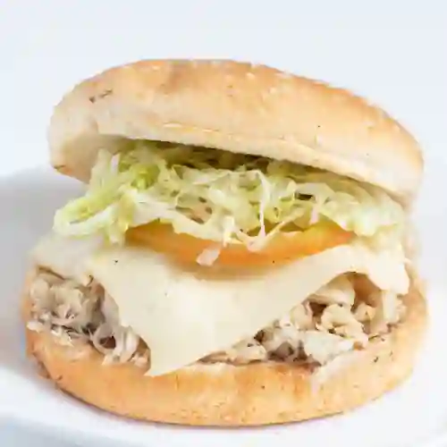 Hamburguesa de Pollo Desmenuzado