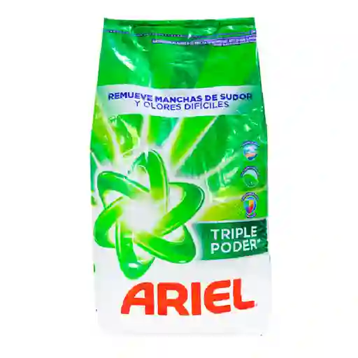 Detergente en Polvo Ariel Triple Poder De 5kg Jabon Para Ropa