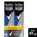 Oferta Desodorante Rexona Aerosol Hombre Clinical Clean Expert 2X91G