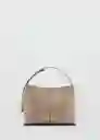 Bolso M Puala Off White Talla 99 Mujer Mango