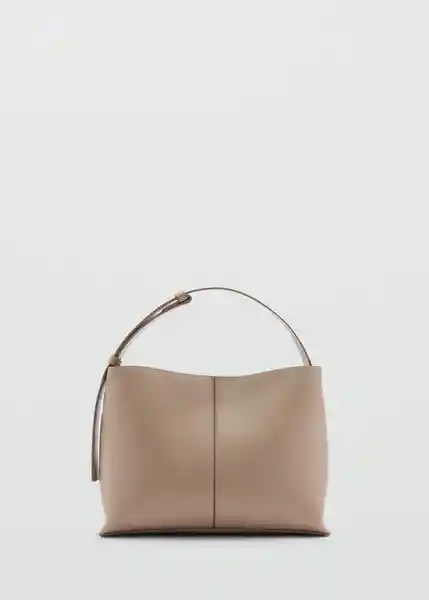 Bolso M Puala Off White Talla 99 Mujer Mango