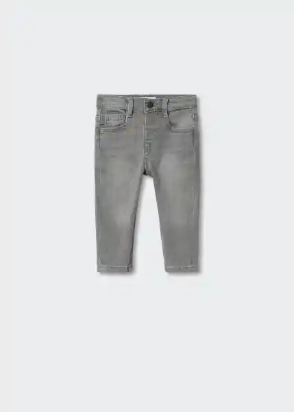 Jeans Diego Tejano Gris Talla 71 Niños Mango