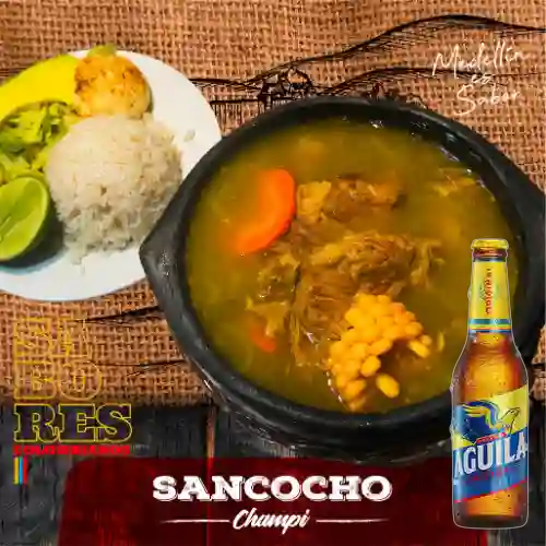 Combo Sancocho + Aguila 330 ml