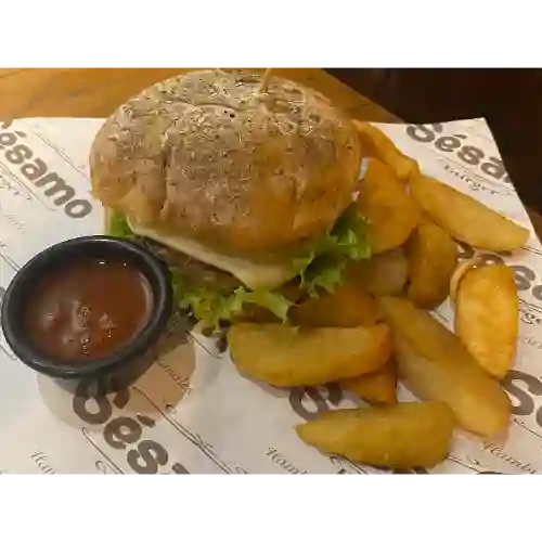 Hamburguesa Sesamo Pollo
