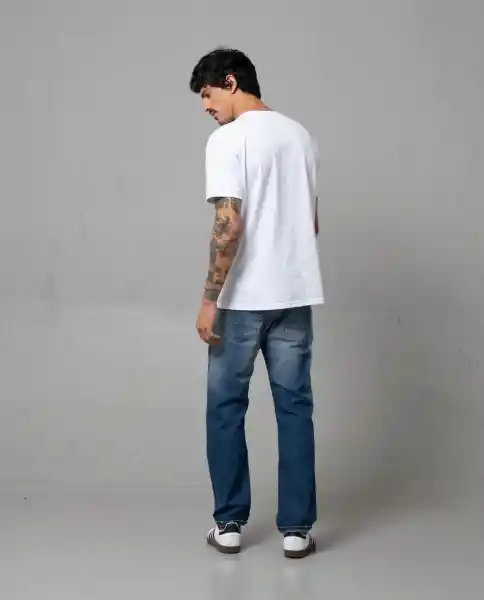 Camiseta Hombre Blanco L 100G005_BLA110601 Rifle
