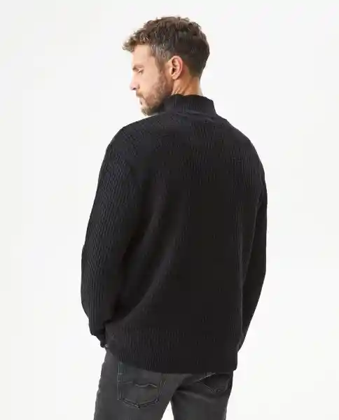 Suéter Winter Masculino Negro Sombrío Ultraoscuro TS Chevignon